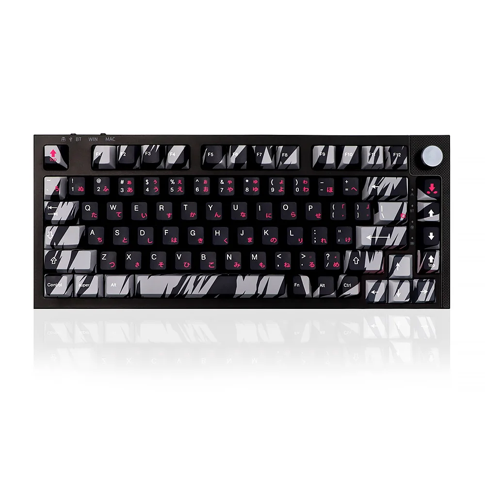Pbt Japonês Camuflagem Keycaps Perfil Cereja Sublimação Dye Teclado Mecânico mx Switch Iso Enter Logitech G610 - Imagem 2
