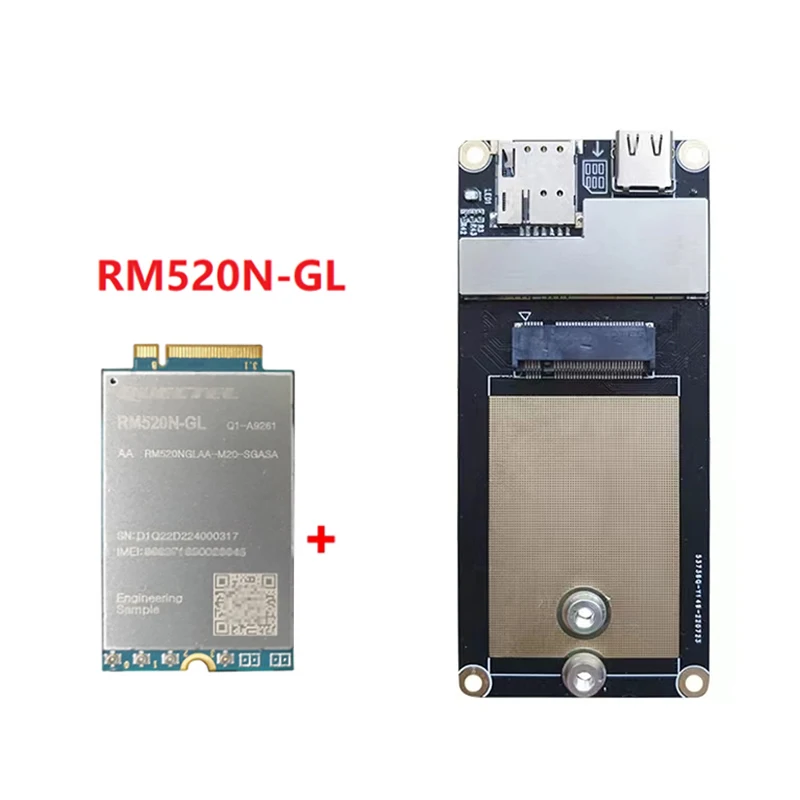 拡張カード QUAECTEL RM520N-GL Quectel 5G RM520N-GL Sub-6 GHz NR M.2 module RM520NGLAA-M20