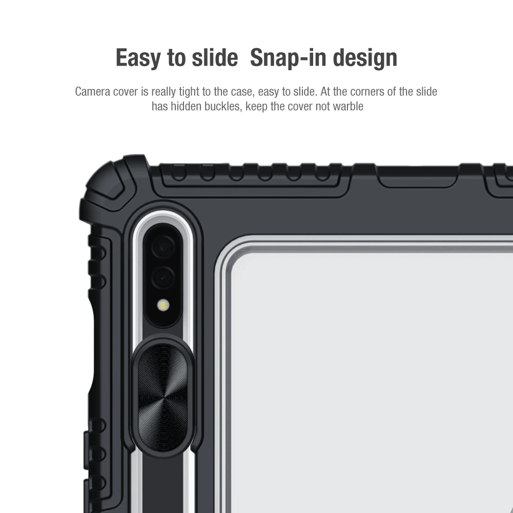 Nillkin-estojo de couro para samsung galaxy tab