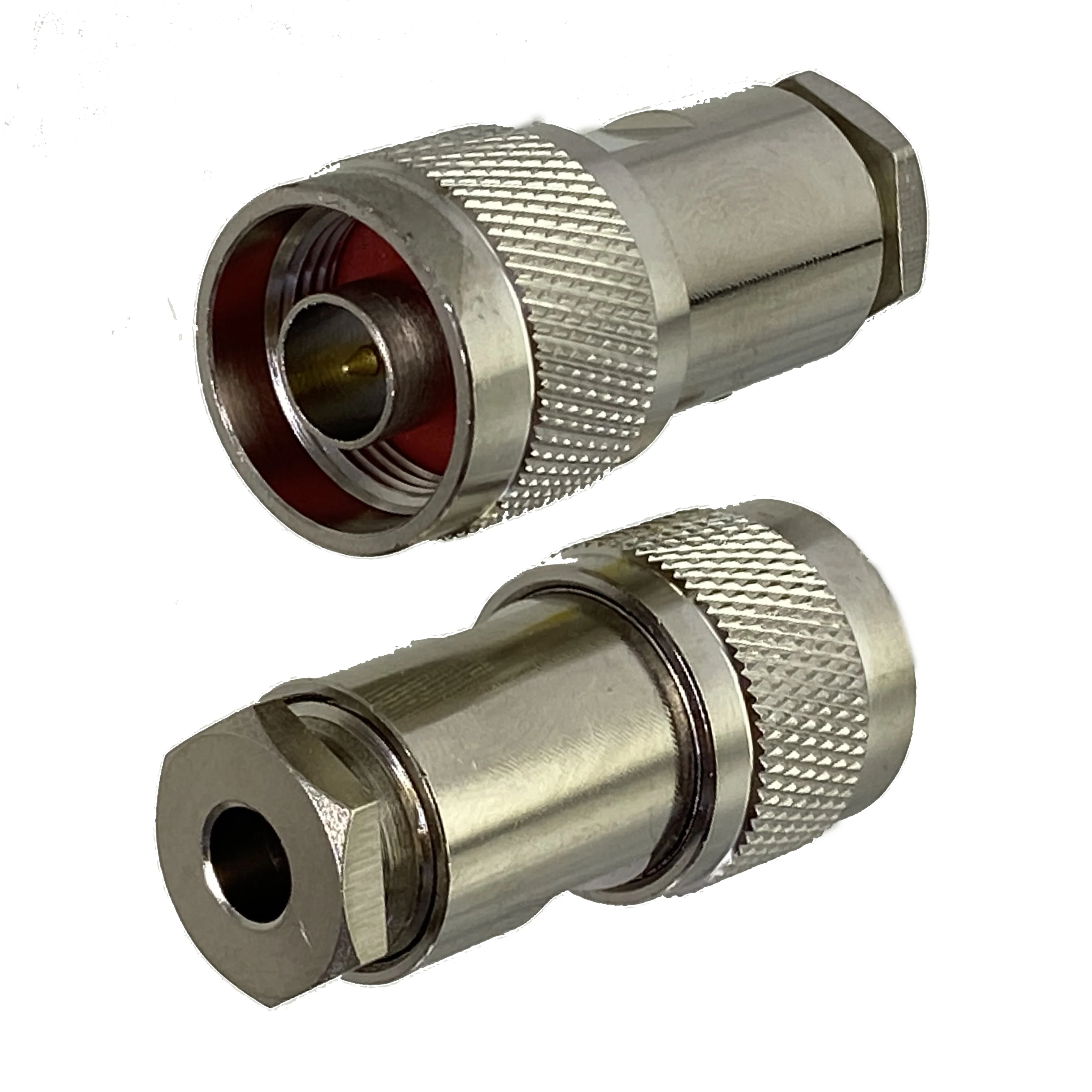 Gancho de Conector Macho Rg58 Cabo n com Conector Rg142 Lmr195 Rg400 Cabo Coaxial de rf em Latão Novo com 10 Peças