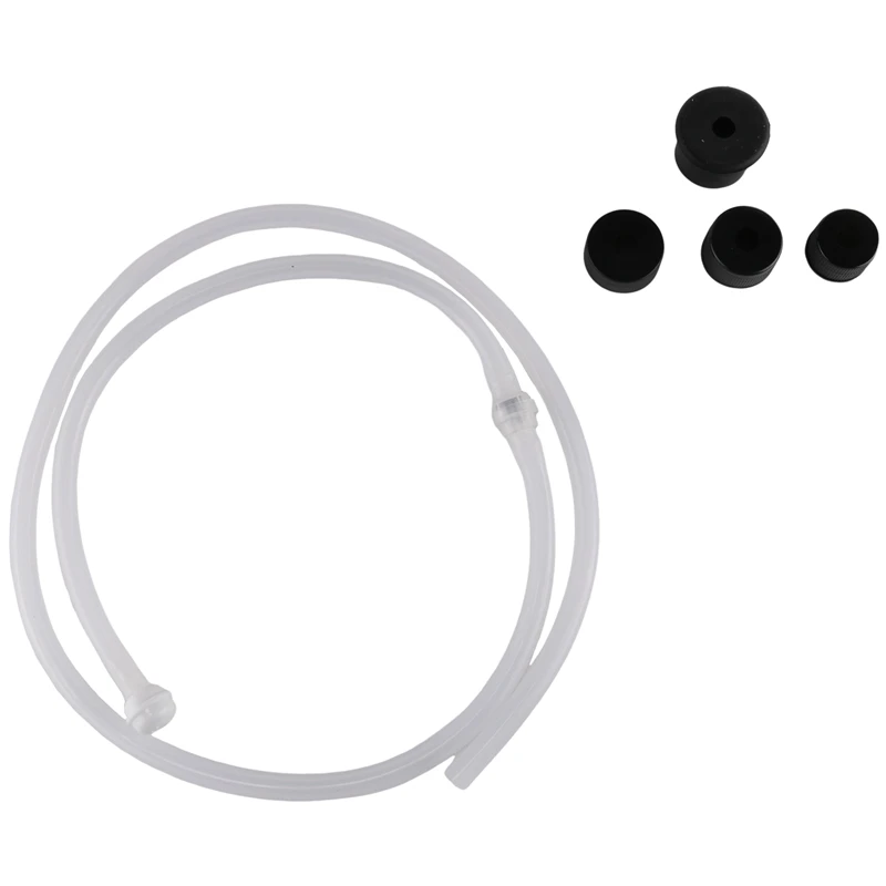 Sink Soap Dispenser Extension Tube Kit 45Inch With Check Valve, No Need To Fill The Little Bottle Again