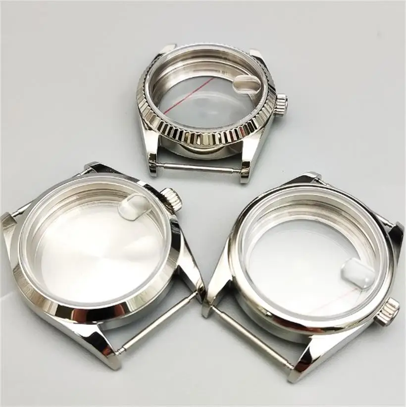 

36MM Stainless Steel Case Suitable For Mingzhu Seiko NH35A/NH36A/4R Mechanical Movement Consumable Sapphire Watch Case