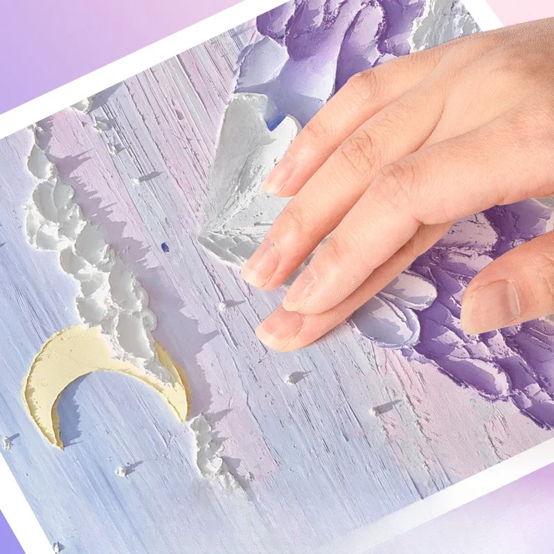 24/36/48 Color Super Soft Heavy Color Oil Painting Stick Children's Painting Safety and Non Toxic Crayon Special Tool