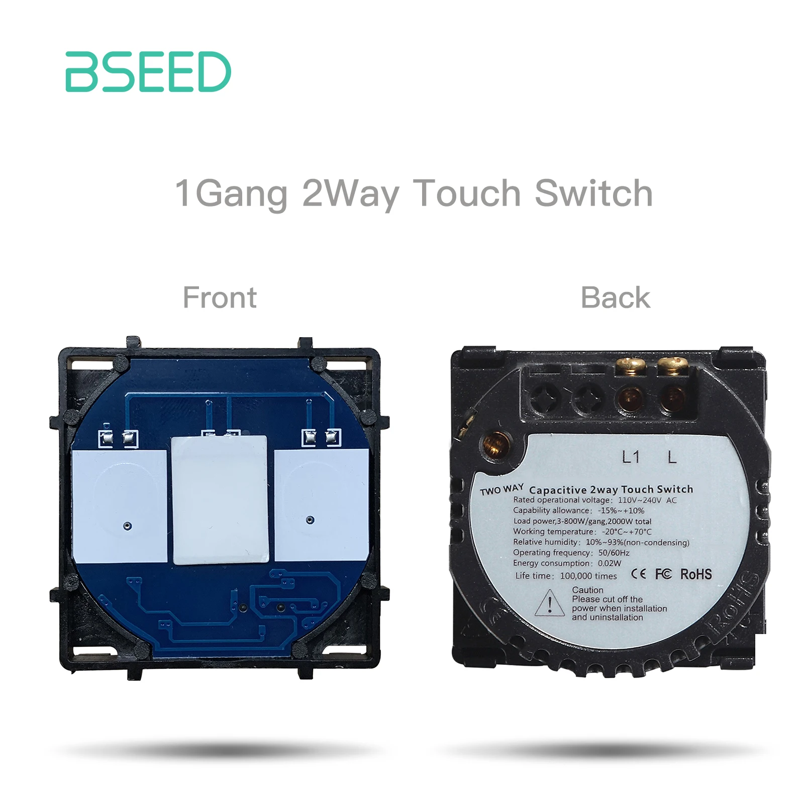 1G 2W Switch Part