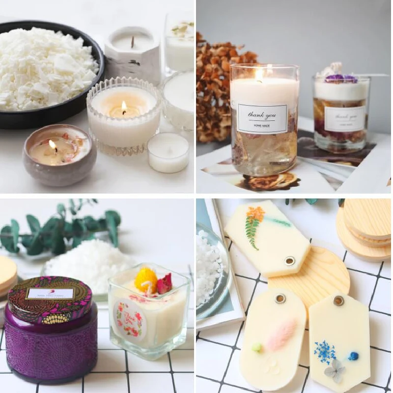 Wholesale Soy Wax Candle Making  Natural Soy Wax Candle Making - 1kg Soy  Wax Diy - Aliexpress