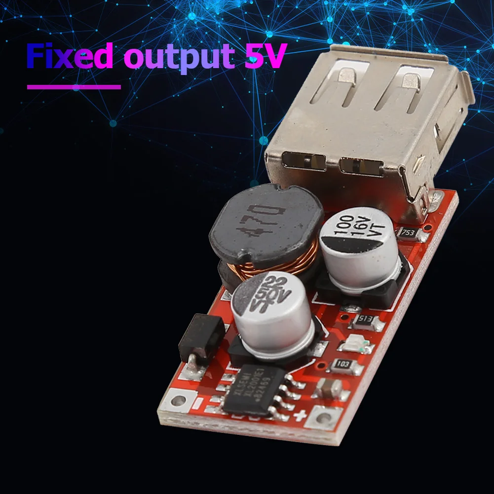 3A 9V/12V/24V to 5V DC to DC Step-down Car Charger Board Power Supply Module