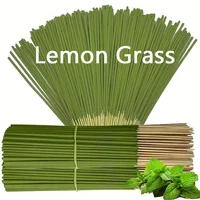 Extended Burning Time Lemongrass Oil Lemongrass Stick - 45 Minutes Burn Time, Artificial Wood Summer Scent, Suitable for Home, Camping, Yard, Pool and Outdoor Activities - Air Purification and Relaxation, Holiday Decoration (Halloween/Christmas/Easter/Thanksgiving) 2