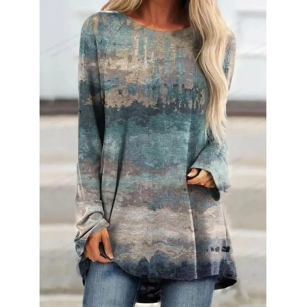 Natalie | Women's Indian Art Floral Vintage Print Casual Shirt main image 1