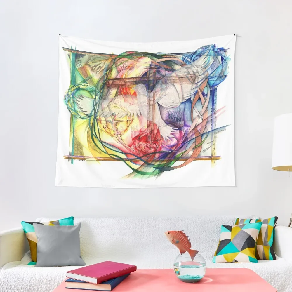 

Lux Aeterna (Light Eternal) Tapestry Home Decor Aesthetic Decor Home Tapestry