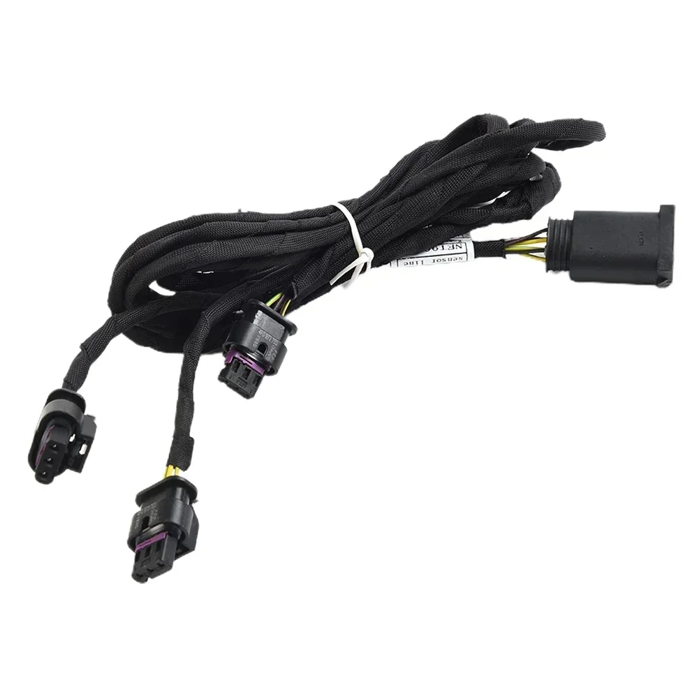 Practical To Use Parking Sensor Wiring Harness PDC Cable Plastic + Metal 61129313607 Accessories Black