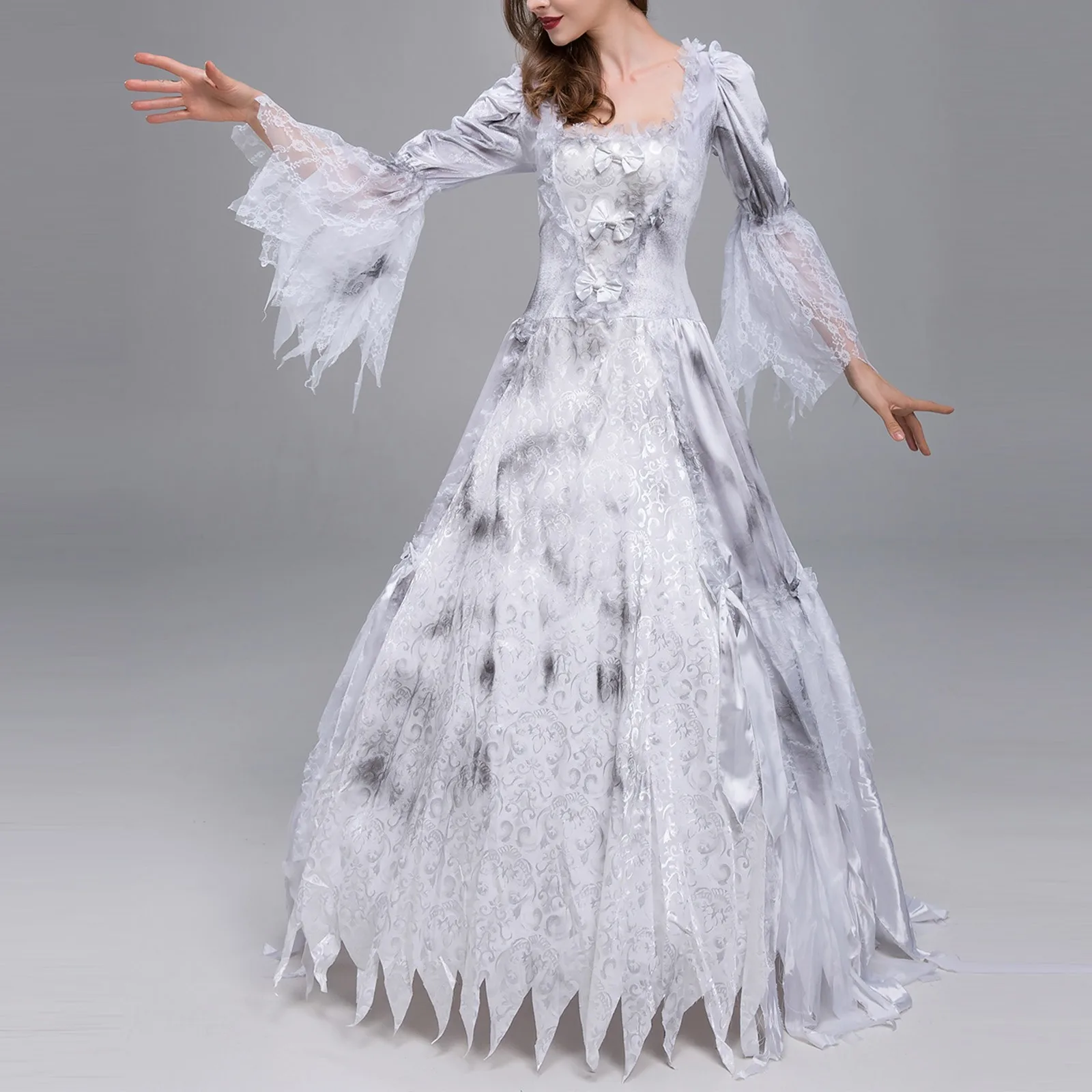 chinese dress ladies Amazon.com: Fun Costumes Women's Witch Costume Dress Elegant White Fairy  Cosplay Outfit for Halloween main image 0
