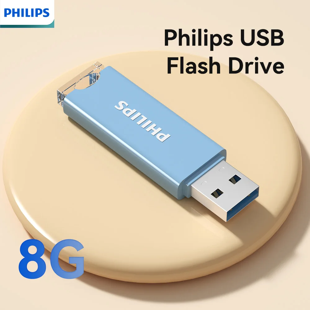 Philips Multi-Color High-Speed USB Flash Drive - Portable Storage for Office, Student, and General Use