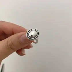 Sterling Silver Vintage Twist Geometric Rings (JZ007)
