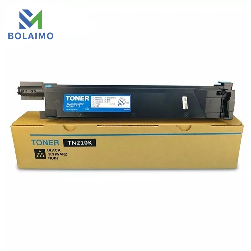 1PCS TN210 Toner Cartridge for Konica Minolta Bizhub C250 C252 Compatible Color High Quality tn210