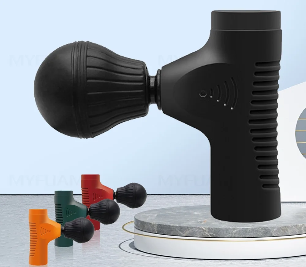 

Electric Mini Fascial Gun Stimulator Professional Portable Massage Gun Back Massager Guns For Pain Relief Body Neck Relaxation