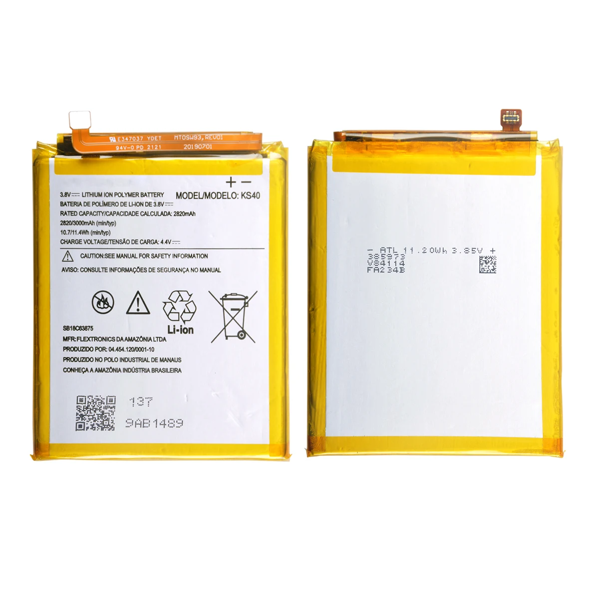 Рисунок 4 - 100% Оригинальный аккумулятор KS40