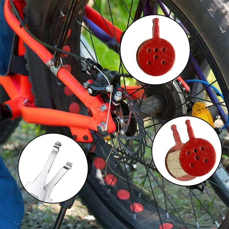 Bicycle Brake Pads 8/10/20/30Pairs Cycling Organic Resin Disc Brake Pad For SRAM Avid BB5 Promax