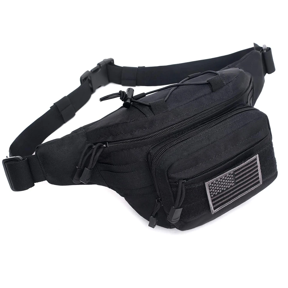 AYMQC Marsupio Tattico Molle EDC Compatto Borsa da Cintura Multiuso