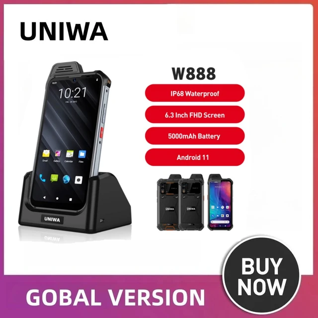 Celular Uniwa w888 com certificado ip68 