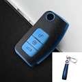Blue with keychain
