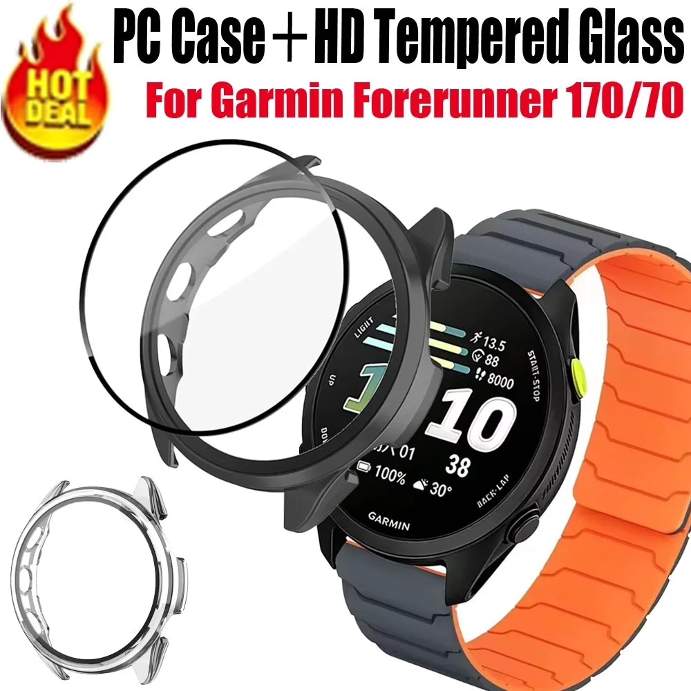Durable HD Tempered Glass Protective PC Case
