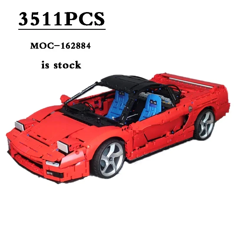 

New MOC-141212 Classic Sports Car Static Edition 2676 Pieces Suitable for 42143 Building Blocks Children's Toy DIY Birthday Gift
