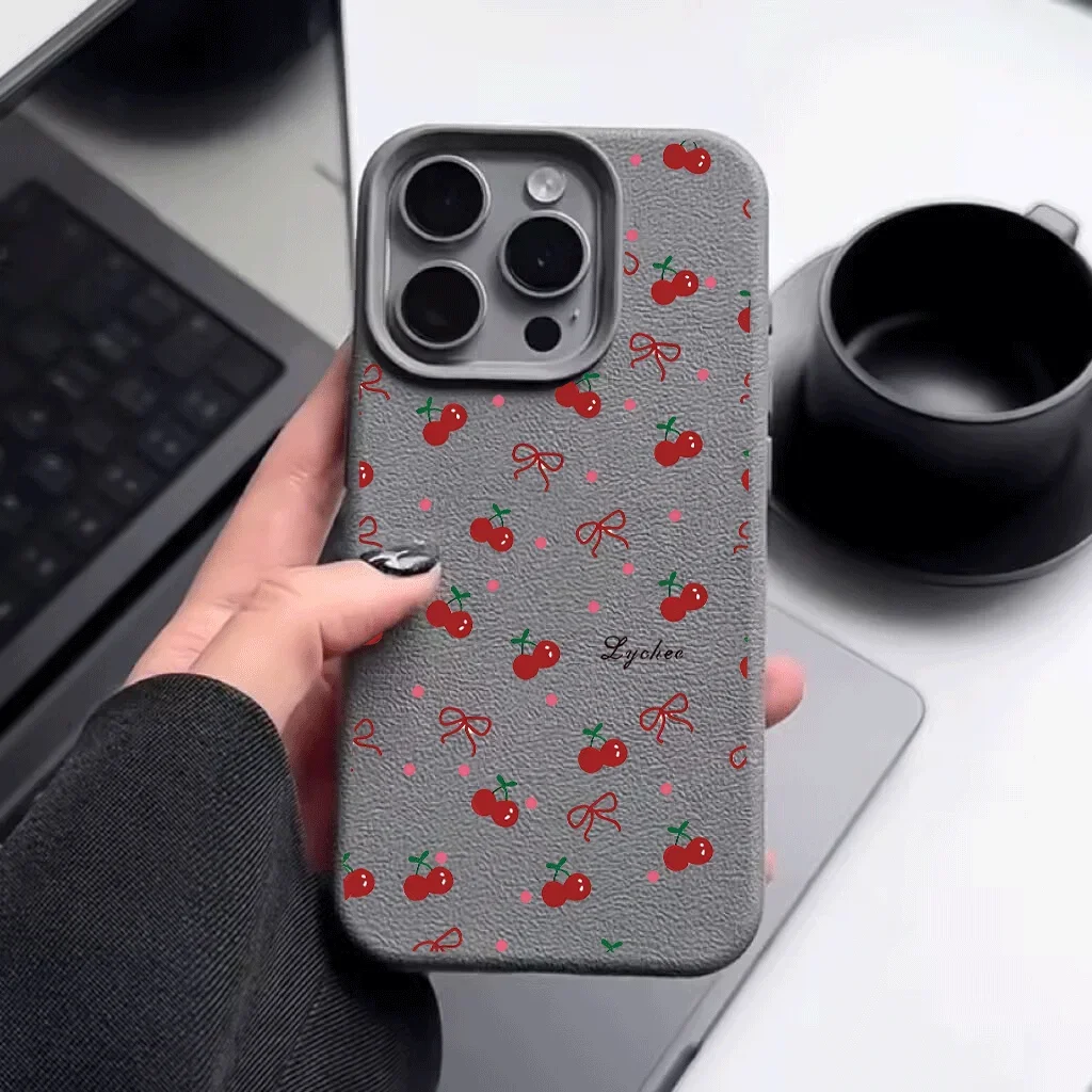 Cherry Bow Phone Case – Stylish and Durable Protective Cover
