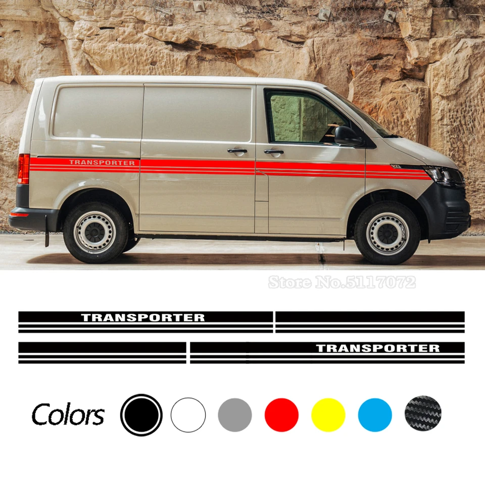 Adesivi Auto Strisce Autoadesive ORAFOL Per VW T6.1 T5 Multivan