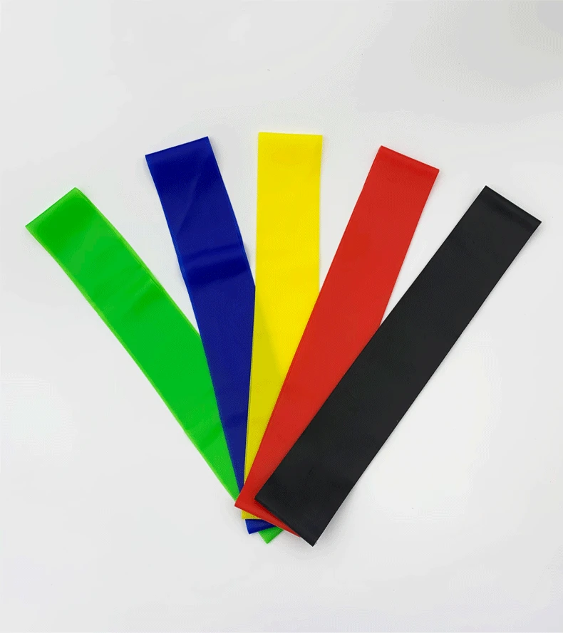 Fitness Resistance Band Mini Elastic Latex Circular Tension Band For Slimming Legs And Buttocks