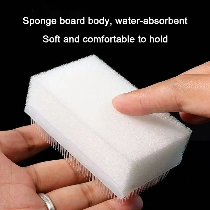 1/5/10PCS Dog Massage Pet Special Multifunctional Dust Removal Sponge Cleaning Brush Simulated Cat Tongue Comb_voghion.com