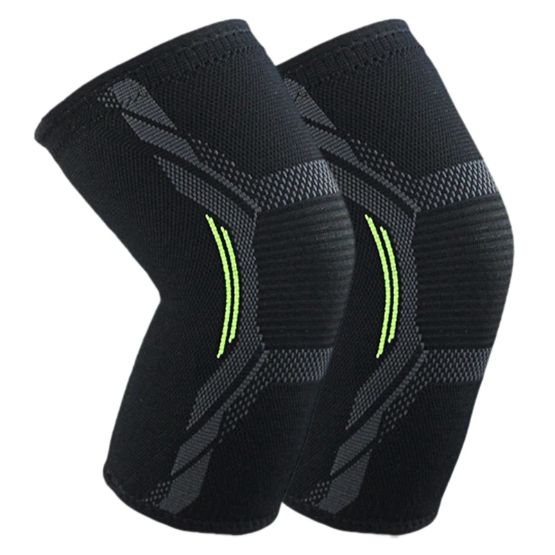 

Breathable Basketball Football Sports Kneepad High Elastic Volleyball Knee Pads Brace Training Knee Support Protect XL
