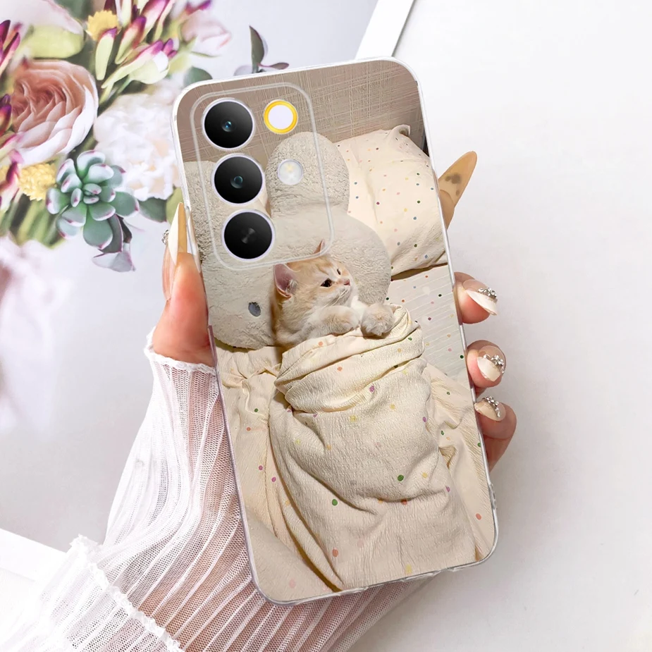 Stylish Flowers & Butterfly Painted Soft Slim Phone Case