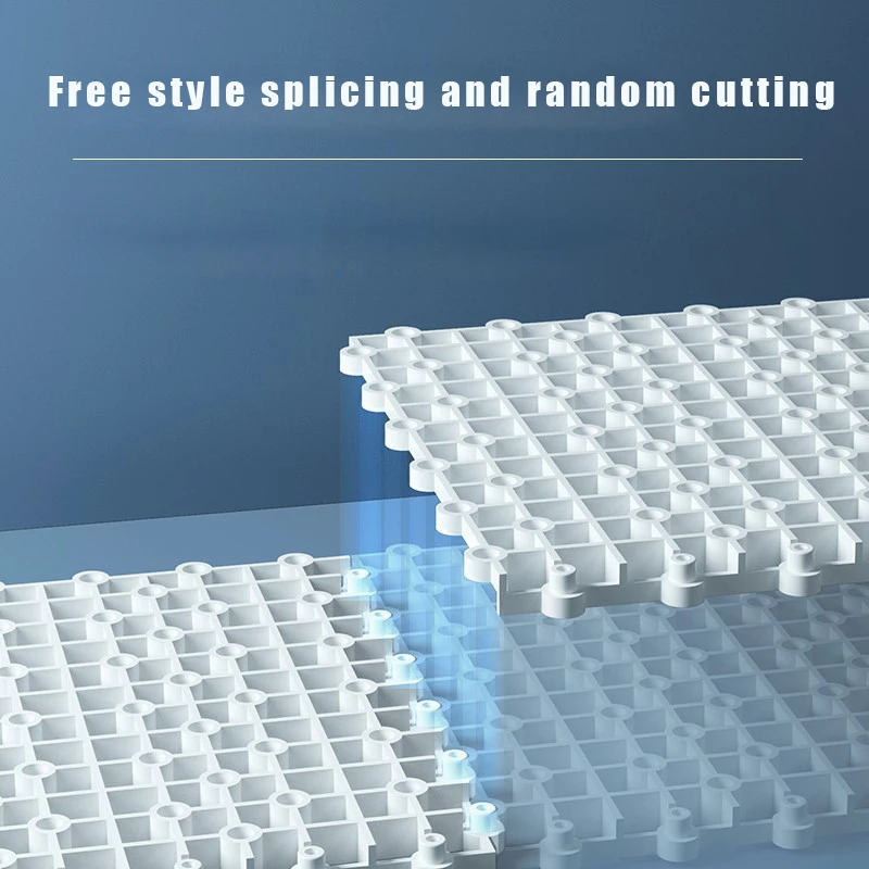 Thickened Fish Tank Bottom Filter Plate Baffle Plate Separator Bottom Base Filter Materia Aquatic Accessories