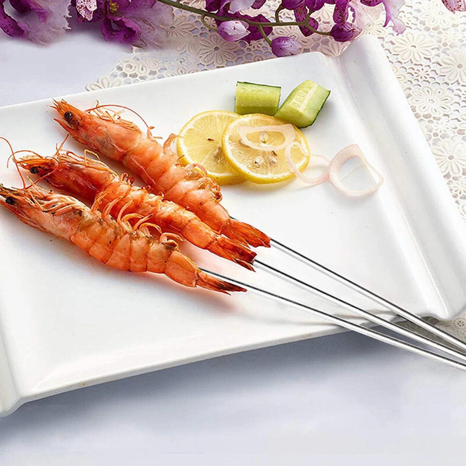 Skewers Grill Stands Multifunctional Food Dehydration Holders Airfryer Steaming Stand Accessories Kitchen Gadgets
