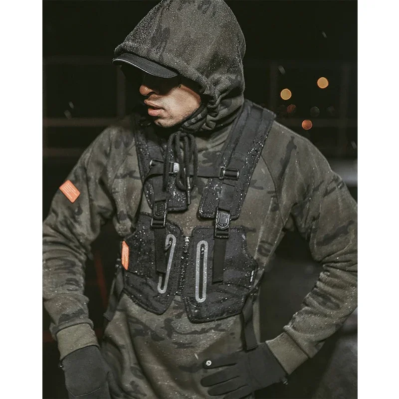 New Streetwear Tactical Vest Men Hip Hop Street Style Chest Rig Phone Bag  Fashion Men Streetwear Kanye Waistcoat Male waist bags - AliExpress