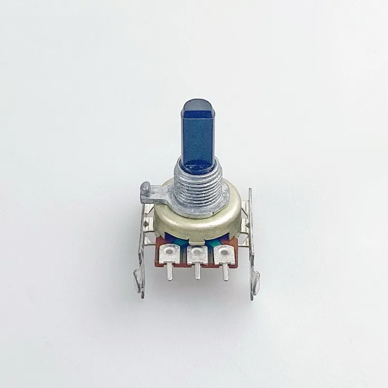 

2 Piece R161 Type W100K Mono Volume Potentiometer With Midpoint D Shaft Length 20mm 3-Pin