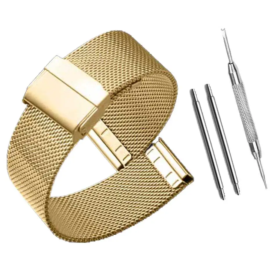 Milanese حزام الساعات 12 مللي متر 14 مللي متر 16 م...