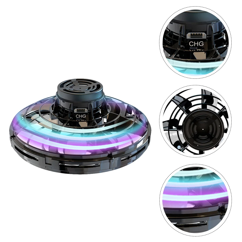 Cool UFO Fidget Spinners Gyrocraft Indoor Drone Toy Child Flying Mini Toys