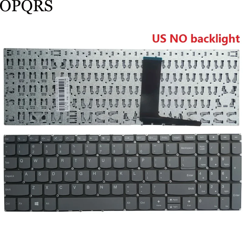 Teclado Portátil para Lenovo Ideapad 15ijl05 15iml05 15itl05 15ada05 15are05 15igl05 15iil05 Russo Eua Reino Unido Francês Espanhol - Imagem 2
