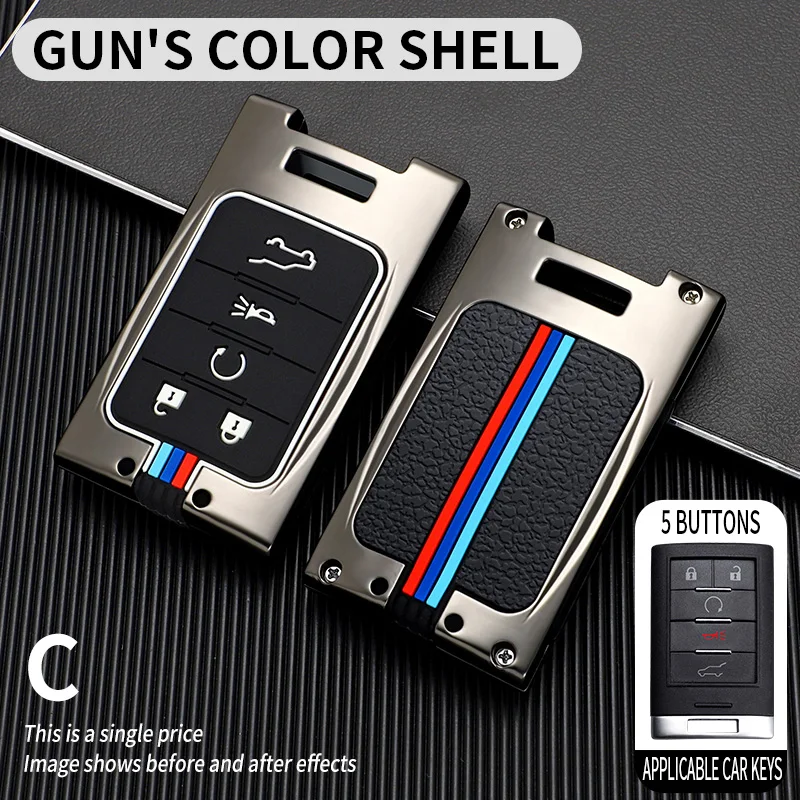 Custodia per chiave Auto custodia Shell Bag per Cadillac SRX XTS ATS CTS ESCALADE Smart Remote Protection portachiavi 2022 accessori Auto - S05fcef9c688549e8acb230fba955295aa