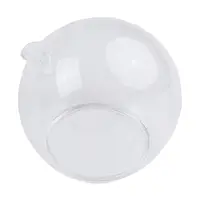 8/10cm Transparent Glass Candle Holder Hanging Glass Ball Vase Succulent Plant Terrarium Container Flower Pots For Home Garden 2