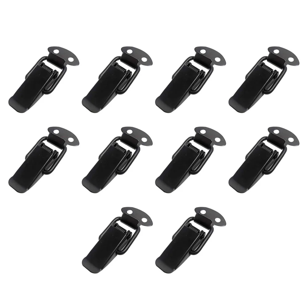 4/10PCS Toggle Latches Spring Loaded Clamp Case Box Latch Catch Clasp Toggle Lock Lever Clasp Closures Crate Lock Snap