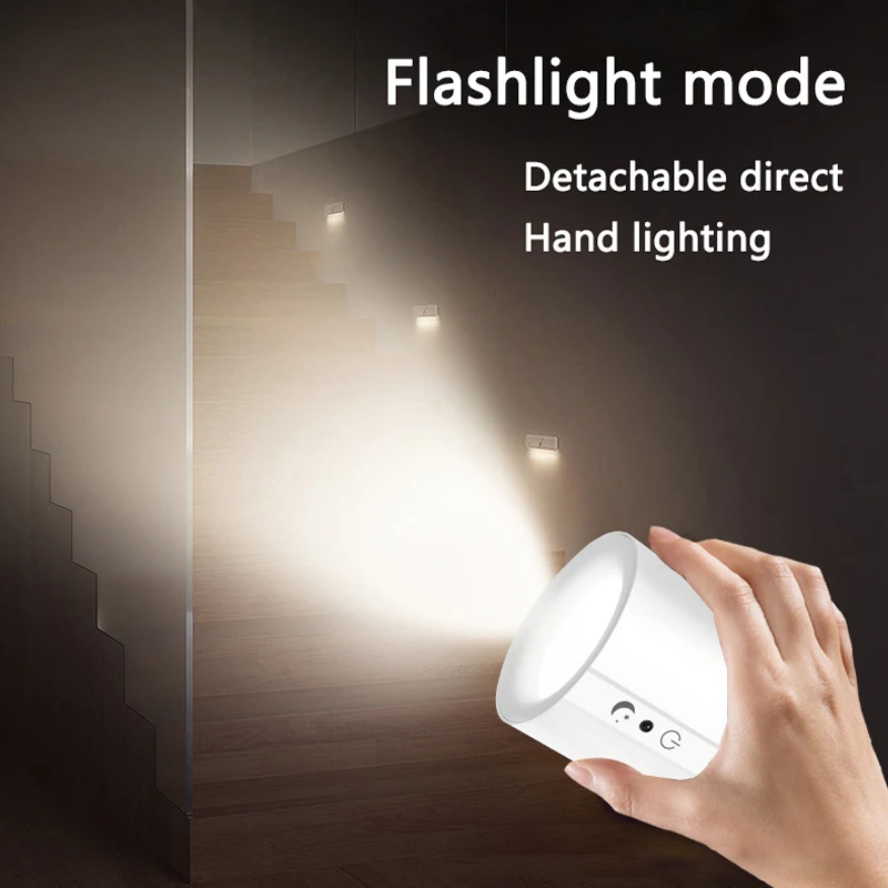 USB Rechargeable Led Wall Lamp Touch Control 360 Rotatable Wireless Portable Night Light For Bedside Bedroom Reading Lamp 4