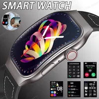 New Smart Watch Women Men 2.01" AMOLED HD Pixel Display Always Show Time Bluetooth Call Health Monitor Sports Smartwatch Ladies