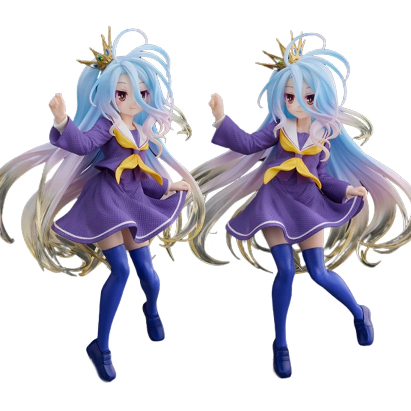 

Original No Game No Life Action Figure Coreful Figure Ngnl Shiro Uniform Pvc Action Figurines Collection Model Doll Statue Toys