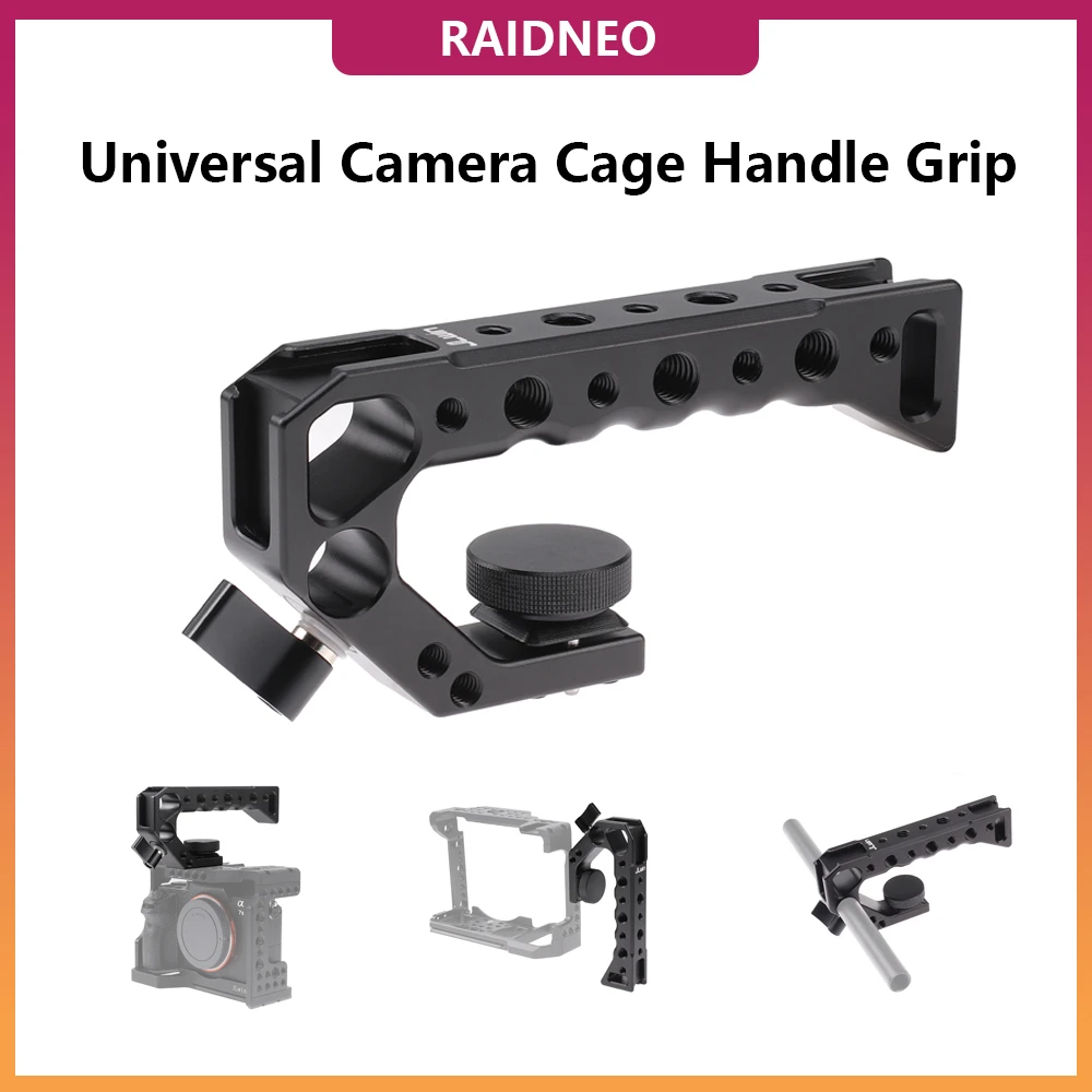 DSLR Camera Top Handle Grip for Sony Canon Nikon Panasonic Camera Cage