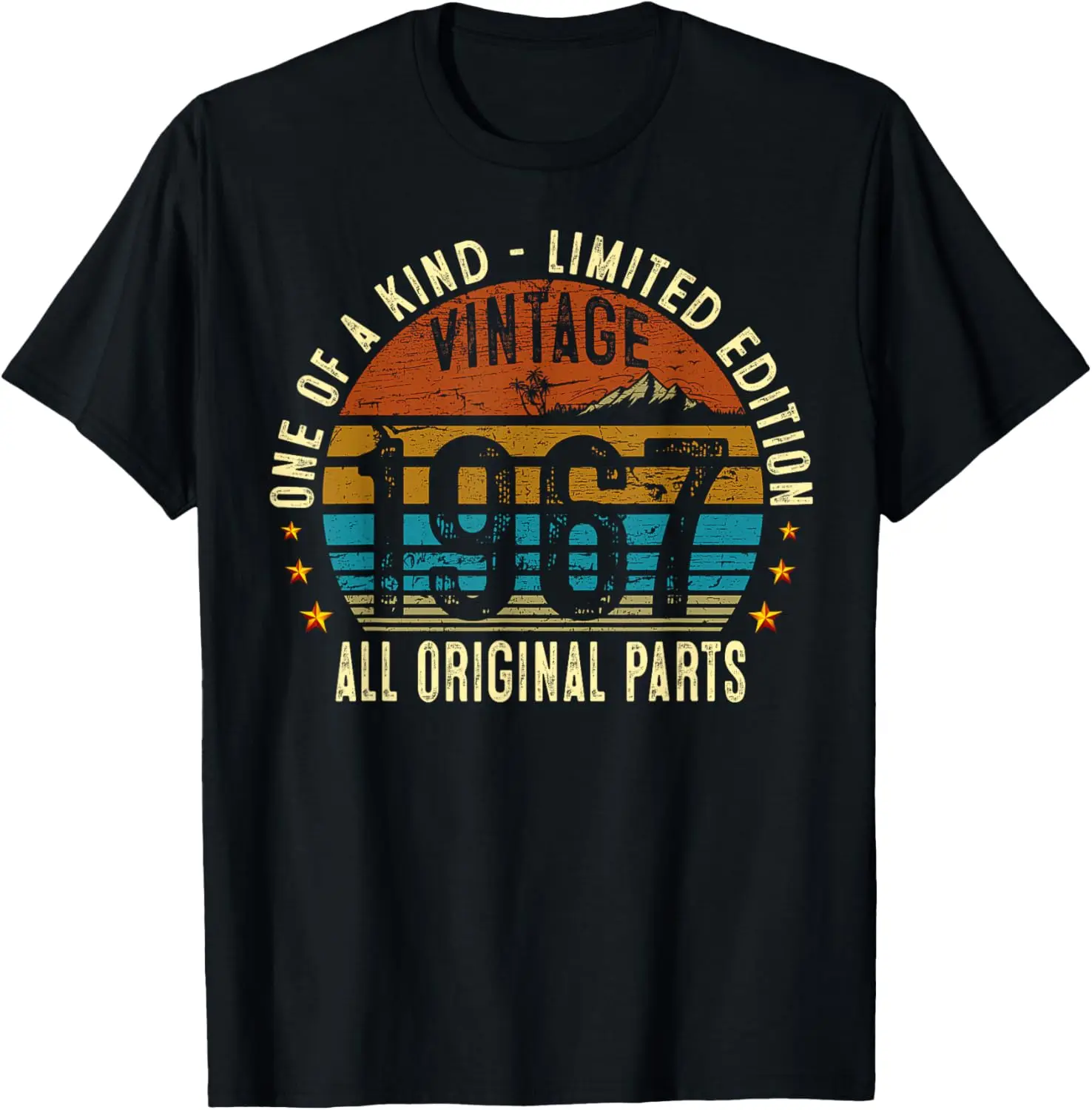 Vintage 1967 58 Jahre alte Männer Frauen 58. Geburtstag Geschenke T-Shirt Casua personalisierte Kleidung Grafik T-Shirts Ropa Hombre