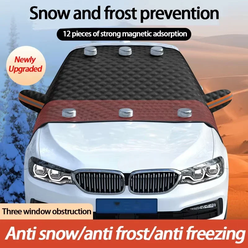 Magnetyczna Zimowa osłona samochodowa na przednią szybę za $6.89 / ~28zł Magnetyczna Zimowa osłona samochodowa na przednią szybę za $6.89 / ~28zł