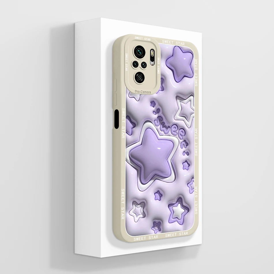 Luxurious Soft Silicone Shockproof Back Cover for POCO M5S - Full Protection Fashion Case