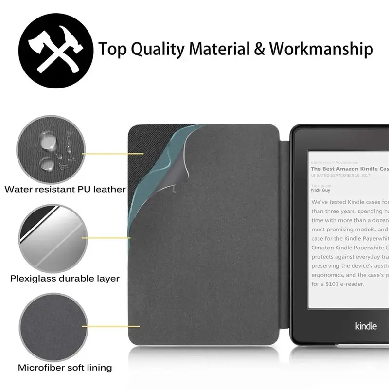 Case for Kindle 2024 2022 11th Generation 6Inch Model No. RS23CV C2V2L3 Magnetic Protective Pouch Cover Shell 6'' Accessories - Image 4